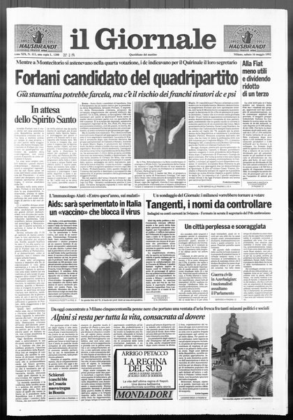 Il giornale : quotidiano del mattino